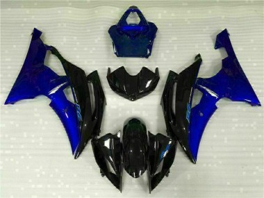 Aftermarket Blue Black 08-16 Yamaha YZF R6 Full Fairing Kit Sale