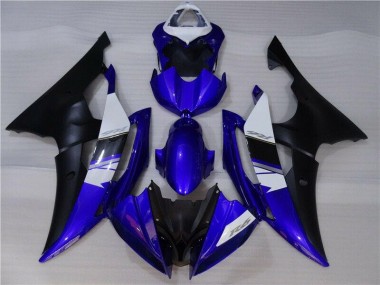 Aftermarket Blue Black 08-16 Yamaha YZF R6 Motorcycle Fairings & Bodywork Sale