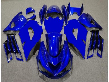 Aftermarket Blue Black 12-19 Kawasaki Ninja ZX14R Motorcycle Fairings Sale
