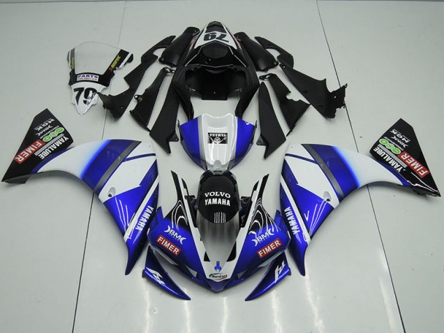 Aftermarket Blue Black Sterilgarda 12-14 Yamaha YZF R1 Motorcycle Fairings Sale Aftermarket Blue Black Sterilgarda 12-14 Yamaha YZF R1 Motorcycle Fairings Sale