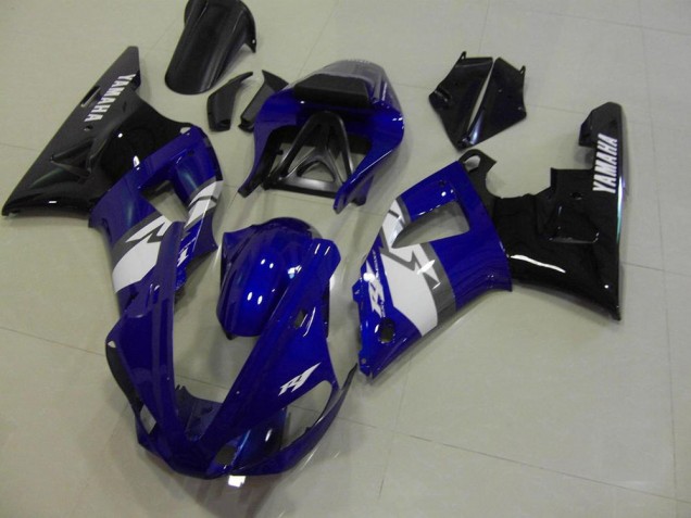 Aftermarket Blue Black White 00-01 Yamaha YZF R1 Motorcycle Fairings Sale Aftermarket Blue Black White 00-01 Yamaha YZF R1 Motorcycle Fairings Sale