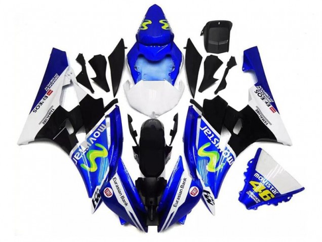 Aftermarket Blue Black White 06-07 Yamaha YZF R6 Motorcycle Fairings Sale Aftermarket Blue Black White 06-07 Yamaha YZF R6 Motorcycle Fairings Sale