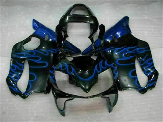 Aftermarket Blue Flames 01-03 Honda CBR600 F4i Motorcycle Fairings Sale