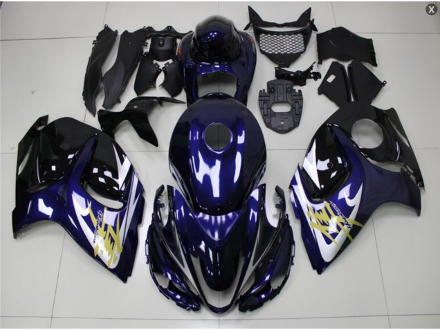 Aftermarket Blue Gold 08-19 Suzuki GSXR 1300 2008-2019 Blue Gold Suzuki GSXR 1300 Hayabusa Motorcycle Fairings Sale Aftermarket Blue Gold 08-19 Suzuki GSXR 1300 2008-2019 Blue Gold Suzuki GSXR 1300 Hayabusa Motorcycle Fairings Sale