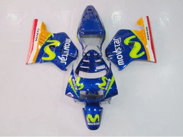Aftermarket Blue Green 94-96 Honda NSR250 MC28 P4 Motorcycle Fairings Sale