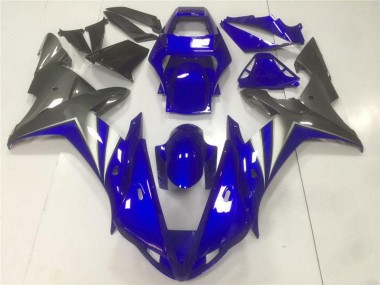 Aftermarket Blue Grey 02-03 Yamaha YZF R1 Motorcycle Fairings Sale