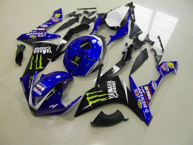 Aftermarket Blue Monster 07-08 Yamaha YZF R1 Motorcycle Fairings Sale Aftermarket Blue Monster 07-08 Yamaha YZF R1 Motorcycle Fairings Sale