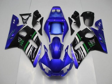 Aftermarket Blue Monster 98-02 Yamaha YZF R6 Motorcycle Fairings Sale
