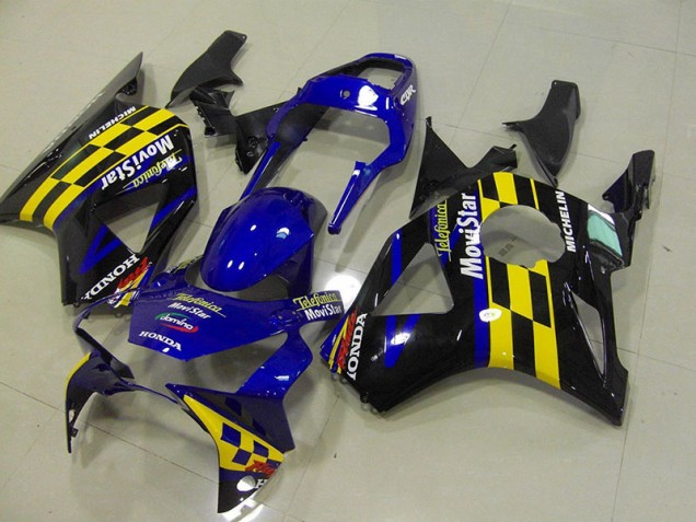 Aftermarket Blue Movistar 02-03 Honda CBR900RR 954 Motorcycle Fairings Sale Aftermarket Blue Movistar 02-03 Honda CBR900RR 954 Motorcycle Fairings Sale