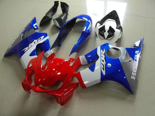Aftermarket Blue Red White 04-07 Honda CBR600 F4i Motorcycle Fairings Sale
