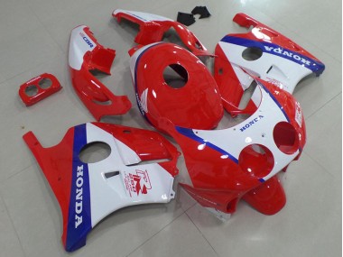 Aftermarket Blue Red White 91-98 Honda CBR250RR MC22 MC22 Motorcycle Fairings Sale