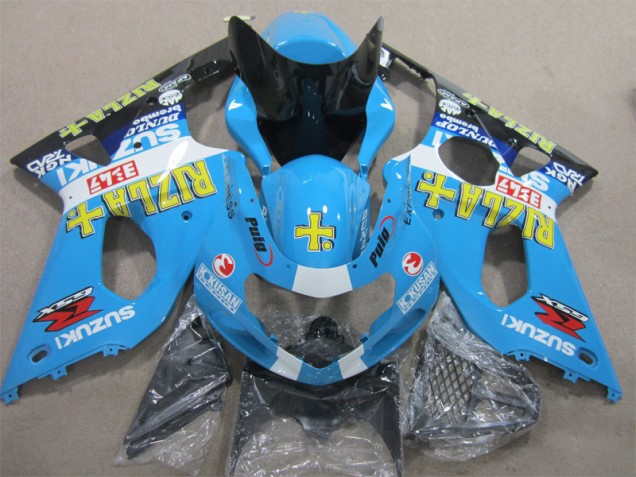 Aftermarket Blue Rizla 00-02 Suzuki GSXR1000 Motorcycle Fairings Sale