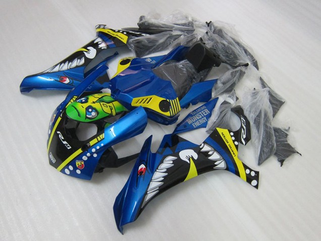 Aftermarket Blue Rossi 15-19 Yamaha YZF R1 Motorcycle Fairings Sale Aftermarket Blue Rossi 15-19 Yamaha YZF R1 Motorcycle Fairings Sale