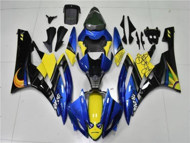 Aftermarket Blue Shark 06-07 Yamaha YZF R6 Motorcycle Fairings Sale