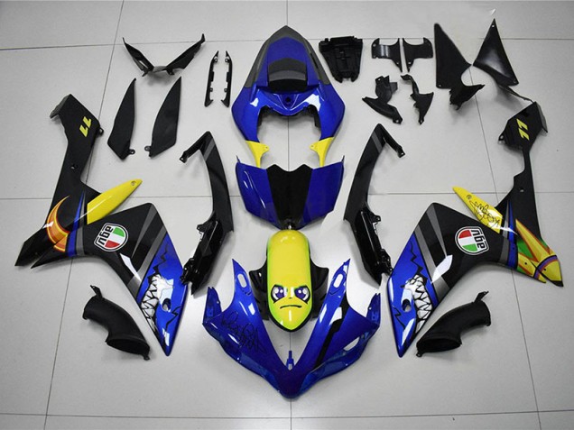 Aftermarket Blue Shark 07-08 Yamaha YZF R1 Motorcycle Fairings Sale Aftermarket Blue Shark 07-08 Yamaha YZF R1 Motorcycle Fairings Sale