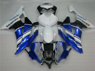 Aftermarket Blue White 08-16 Yamaha YZF R6 Motorcycle Fairings Sale