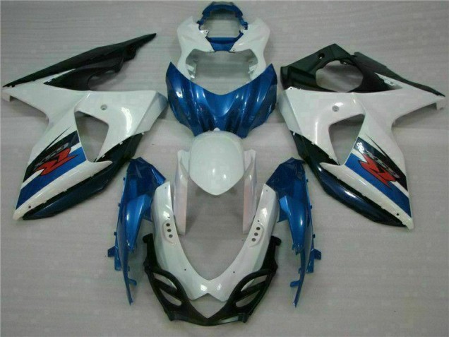 Aftermarket Blue White 09-16 Suzuki GSXR1000 Full Fairing Kit Sale