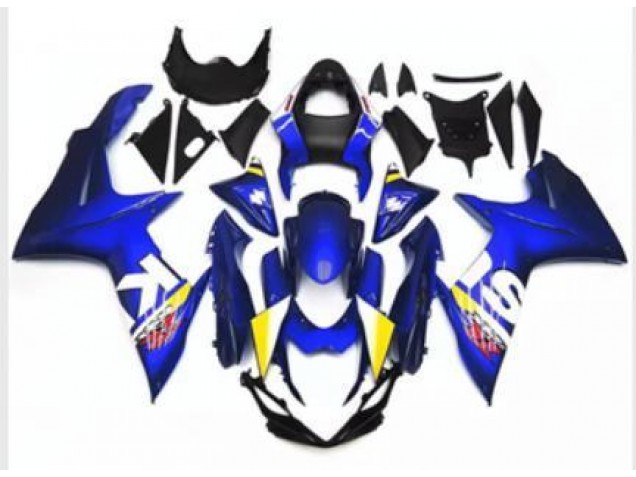 Aftermarket Blue White 11-20 Suzuki GSXR 600/750 Motorcycle Fairings Sale Aftermarket Blue White 11-20 Suzuki GSXR 600/750 Motorcycle Fairings Sale