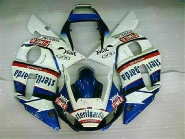 Aftermarket Blue White 98-02 Yamaha YZF R6 Motorcycle Fairings Sale