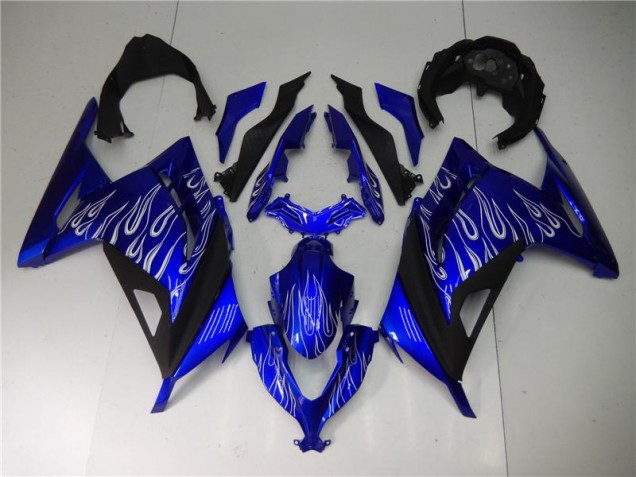 Aftermarket Blue White Black 13-16 Kawasaki Ninja EX300 Motorcycle Fairings Sale Aftermarket Blue White Black 13-16 Kawasaki Ninja EX300 Motorcycle Fairings Sale