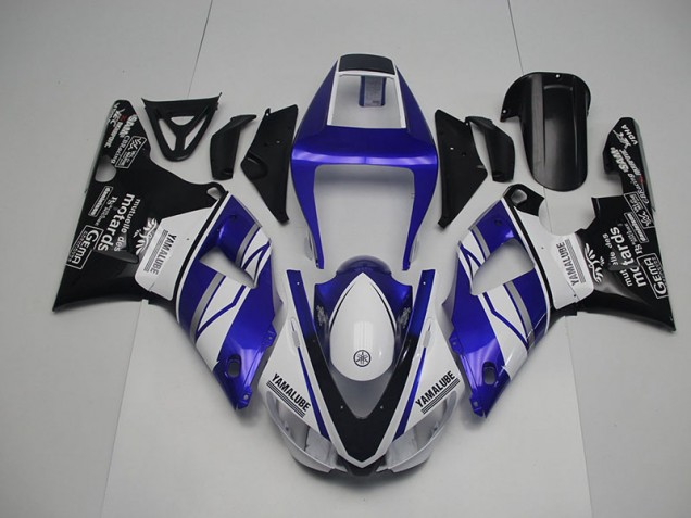 Aftermarket Blue White Black 98-99 Yamaha YZF R1 Motorcycle Fairings Sale Aftermarket Blue White Black 98-99 Yamaha YZF R1 Motorcycle Fairings Sale