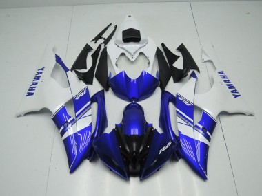 Aftermarket Blue White OEM Style 08-16 Yamaha YZF R6 Motorcycle Fairings Sale
