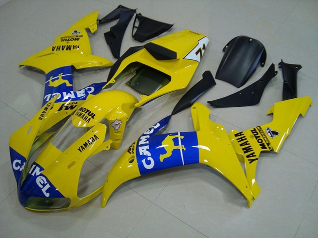 Aftermarket Blue Yellow 02-03 Yamaha YZF R1 Motorcycle Fairings Sale Aftermarket Blue Yellow 02-03 Yamaha YZF R1 Motorcycle Fairings Sale