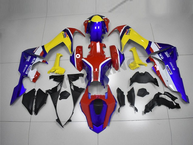 Aftermarket Blue Yellow Red 17-19 Honda CBR1000RR Motorcycle Fairings Sale