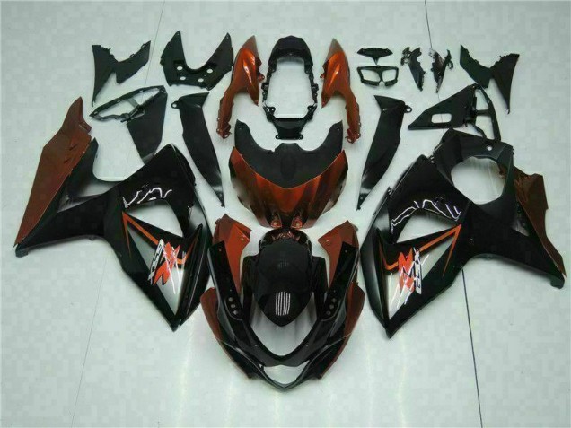 Aftermarket Brown Black 09-16 Suzuki GSXR1000 Motorcycle Fairings Sale