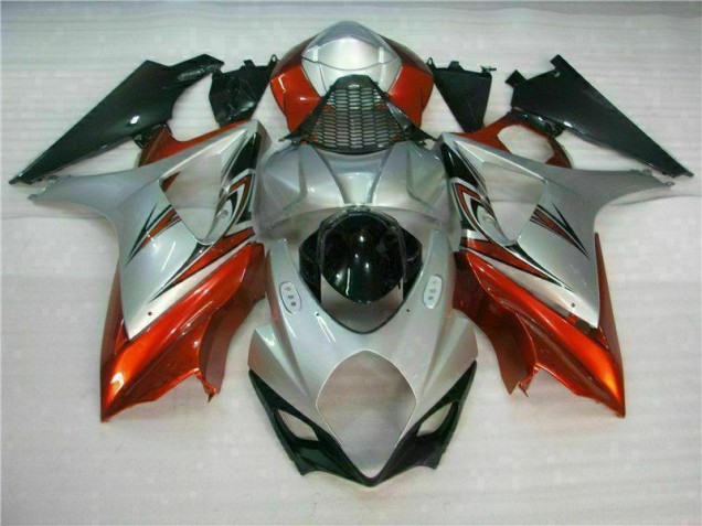 Aftermarket Brown Silver 07-08 Suzuki GSXR 1000 Motorcycle Fairings Sale Aftermarket Brown Silver 07-08 Suzuki GSXR 1000 Motorcycle Fairings Sale