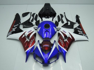 Aftermarket Burgandy and Blue 06-07 Honda CBR1000RR Motorcycle Fairings Sale
