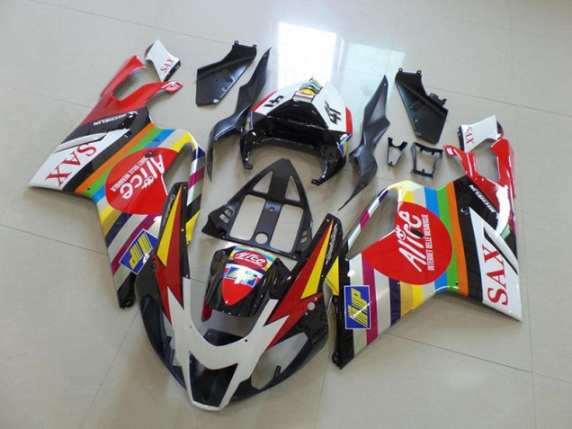 Aftermarket Colorfull Sax 03-05 Aprilia RSV1000 Motorcycle Fairings Sale
