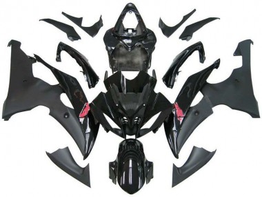 Aftermarket Contrast Black R6 08-16 Yamaha YZF R6 Motorcycle Fairings Sale