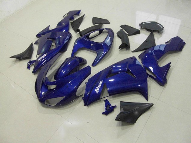Aftermarket Dark Blue 06-07 Kawasaki Ninja ZX10R Motorcycle Fairings Sale Aftermarket Dark Blue 06-07 Kawasaki Ninja ZX10R Motorcycle Fairings Sale
