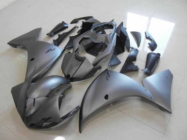 Aftermarket Dark Grey 12-14 Yamaha YZF R1 Motorcycle Fairings Sale