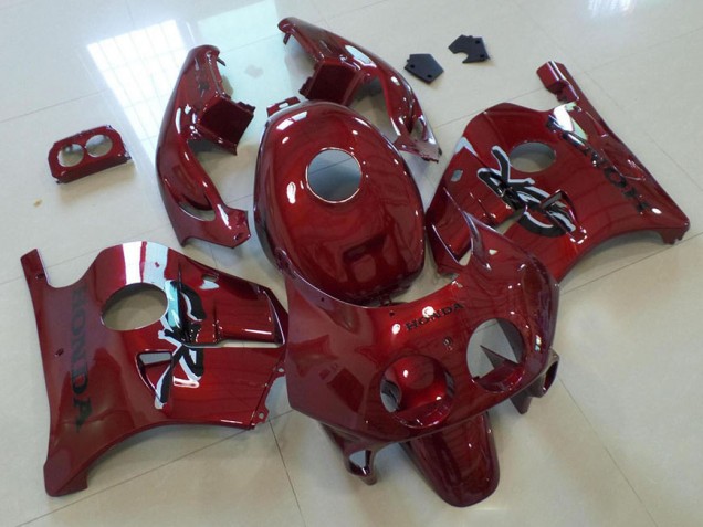 Aftermarket Dark Red 91-98 Honda CBR250RR MC22 MC22 Motorcycle Fairings Sale