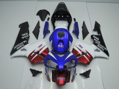 Aftermarket Dark Red Blue 03-04 Honda CBR600RR Motorcycle Fairings Sale
