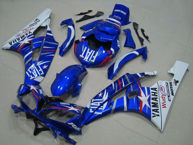 Aftermarket Fiat Star 06-07 Yamaha YZF R6 Motorcycle Fairings Sale Aftermarket Fiat Star 06-07 Yamaha YZF R6 Motorcycle Fairings Sale