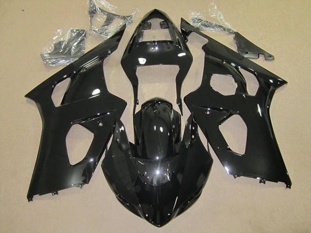 Aftermarket Gloss Black 03-04 Suzuki GSXR1000 Motorcycle Fairings Sale