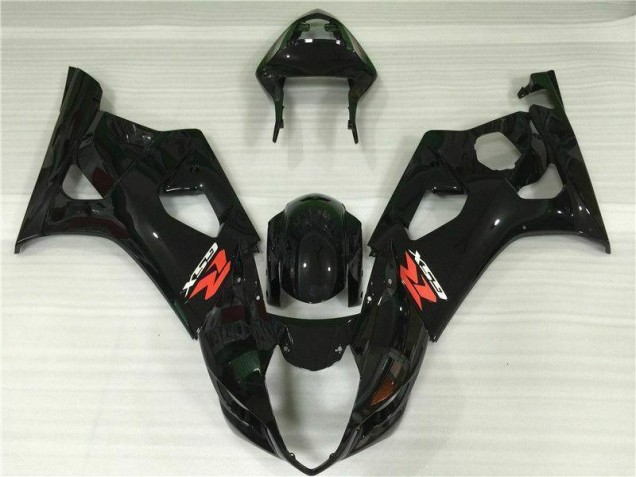 Aftermarket Glossy Black 03-04 Suzuki GSXR 1000 Abs Fairing Kit Sale