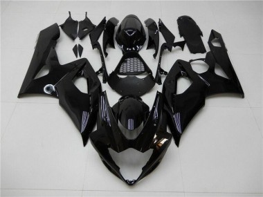 Aftermarket Glossy Black 05-06 Suzuki GSXR 1000 Motorcycle Fairings Sale