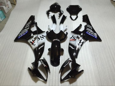 Aftermarket Glossy Black 06-07 Yamaha YZF R6 Motorcycle Fairings Sale