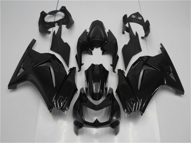 Aftermarket Glossy Black 08-12 Kawasaki Ninja EX250 Motorcycle Fairings Sale