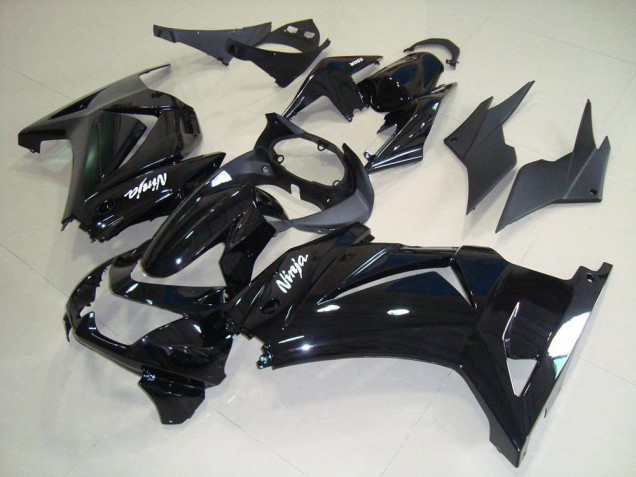Aftermarket Glossy Black 08-12 Kawasaki Ninja ZX250R 2008-2012 Glossy Black Kawasaki Ninja ZX250R Motorcycle Fairings Sale