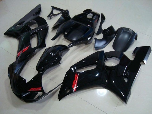 Aftermarket Glossy Black Red Decals 98-02 Yamaha YZF R6 Motorcycle Fairings Sale Aftermarket Glossy Black Red Decals 98-02 Yamaha YZF R6 Motorcycle Fairings Sale