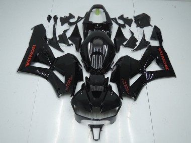 Aftermarket Glossy Black with Red Sticker 13-19 Honda CBR600RR Motorcycle Fairings Sale
