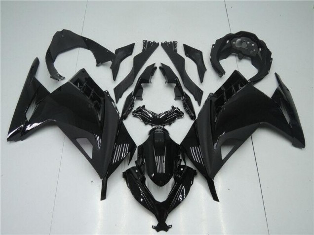 Aftermarket Glossy Matte Black 13-16 Kawasaki Ninja EX300 Motorcycle Fairings Sale