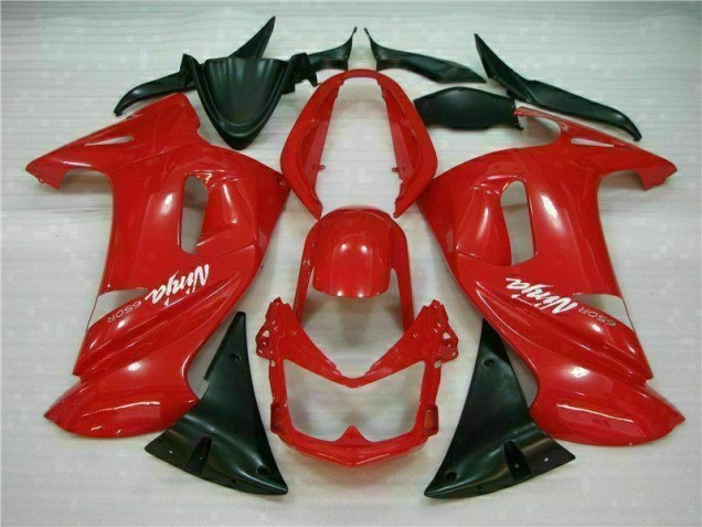 Aftermarket Glossy Red 06-08 Kawasaki Ninja EX650 Motorcycle Fairings Sale Aftermarket Glossy Red 06-08 Kawasaki Ninja EX650 Motorcycle Fairings Sale