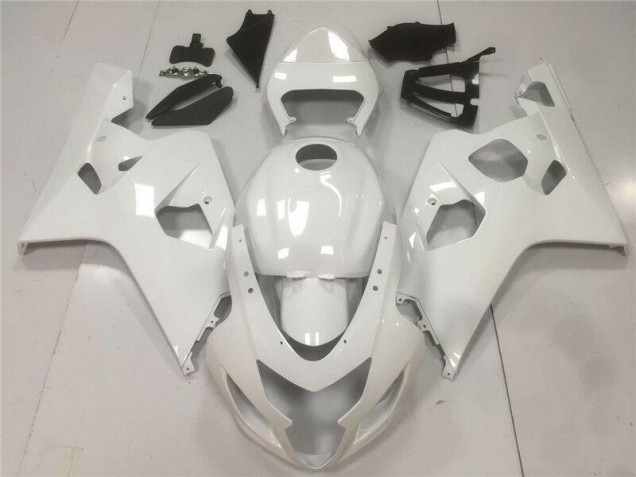 Aftermarket Glossy White 04-05 Suzuki GSXR 600/750 Motorcycle Fairings Sale Aftermarket Glossy White 04-05 Suzuki GSXR 600/750 Motorcycle Fairings Sale