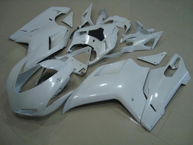 Aftermarket Glossy White 07-12 Ducati 848 1098 1198 Motorcycle Fairings Sale Aftermarket Glossy White 07-12 Ducati 848 1098 1198 Motorcycle Fairings Sale